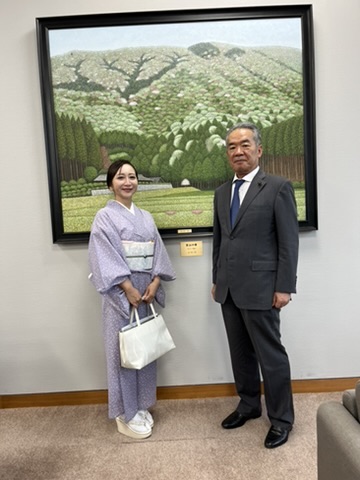 地元の細谷典幸県議会議員
